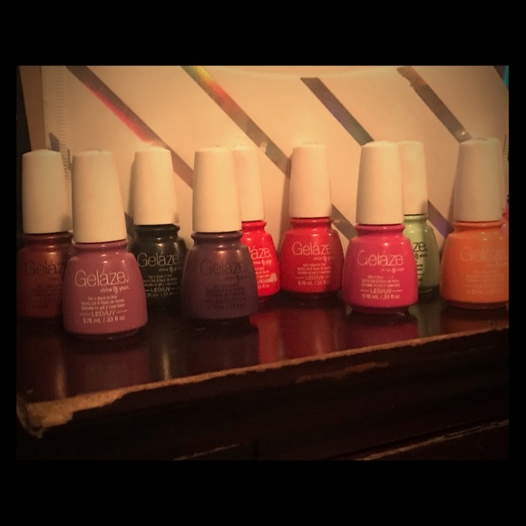 10 Geláze Gel Polishes - Picture 1 of 1